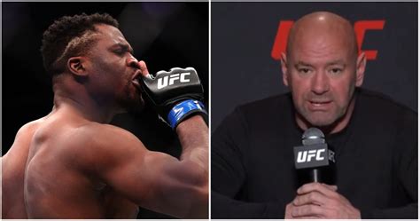 Francis Ngannou Released By Ufc Dana White Made His Feelings Very Clear