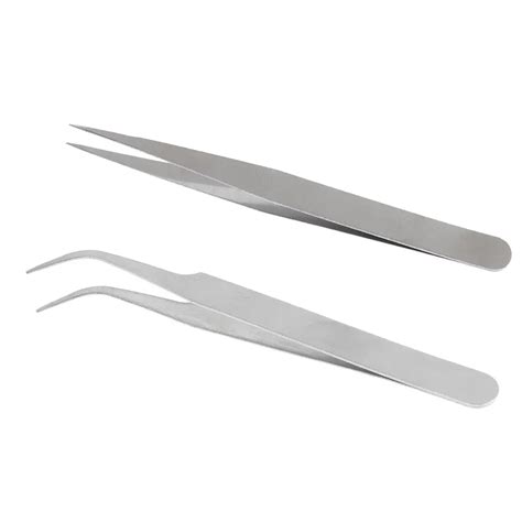 Buy 2pc Nail Art Multi Functional Precision Tweezer