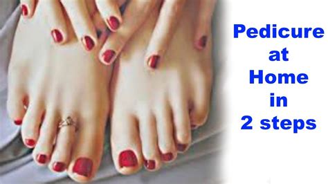 How To Do Pedicure At Home In Minutes With With Kitchen