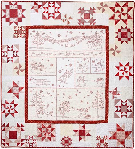 Quilt Pattern Winter Wonderland