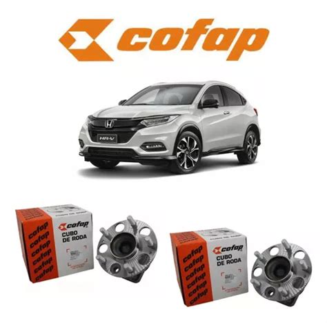 Par Cubo De Roda Honda Hrv Traseiro Novo Cofap