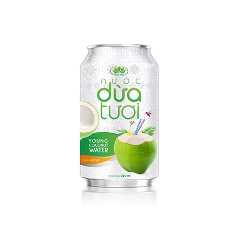 Jussvina 100 Fresh Coconut Water 330ml Coconut Water Distribution Soft Drink Private Label