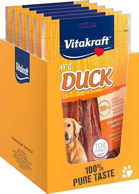 Duck Entenfleischstreifen Er Pack X G Amazon De Haustier