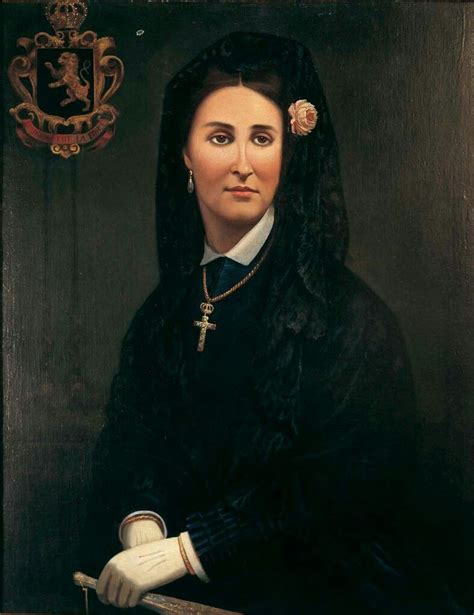 Carlota Emperatriz De México 1840 1927 Éste Retrato De Medio Cuerpo