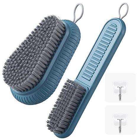 Amazon 2PCS Heavy Duty Nail Brush For Cleaning Fingernails Blue