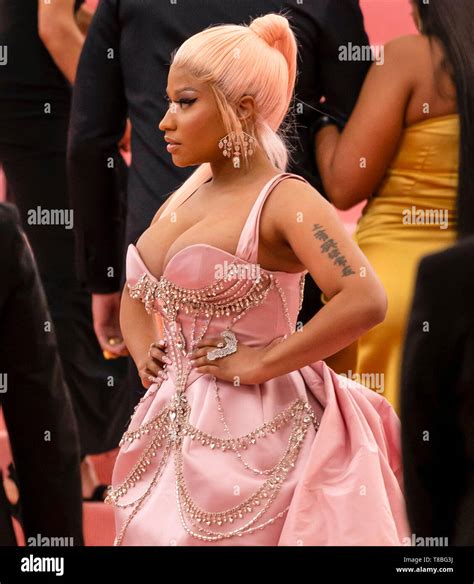 New York Ny May 06 2019 Nicki Minaj Arrives For The 2019 Met Gala Celebrating Camp Notes