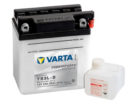 Varta Motorrad Batterie Powersports Freshpack V Batterie