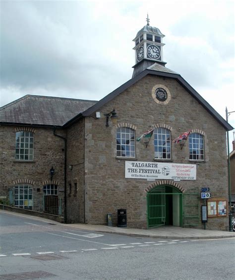 Talgarth Town Hall Jaggery Geograph Britain And Ireland