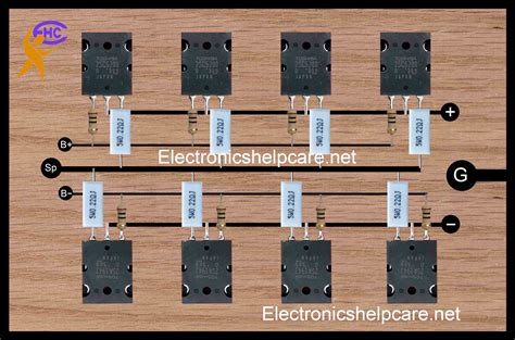 Transistor Amplifier Circuit 2sc5200 Electronics Help Care