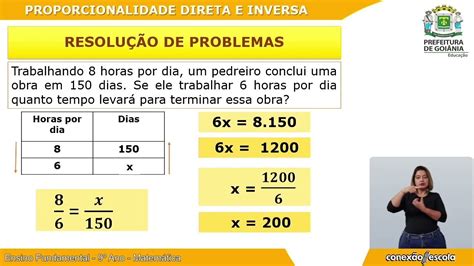 Aprender Sempre Matem Tica Ano Bim Videoaula