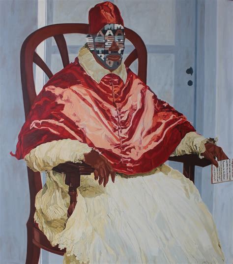 Black Period Painting Jack Mulele