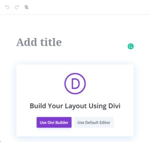 Como Usar O Divi Builder Para Criar Um Site Personalizado Passo A