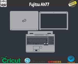 Fujitsu AH77 Skin Template Vector ARMOBILESKIN