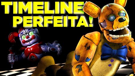 FNAF A Timeline PERFEITA Parte 2 Five Night S At Freddy S YouTube