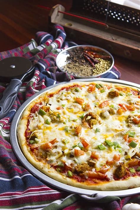 Chicken Tikka Pizza Munaty Cooking