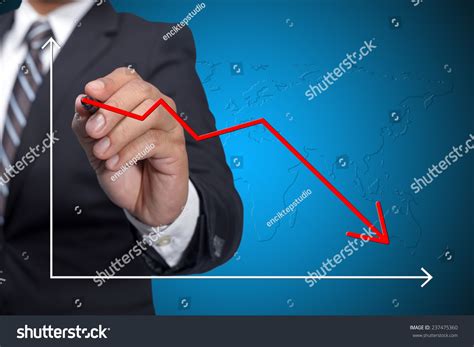 graph decline images stock  vectors shutterstock