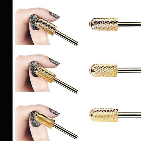 Safety Nail Drill Bit Set Nail Drill Bits For Acrylic Nails