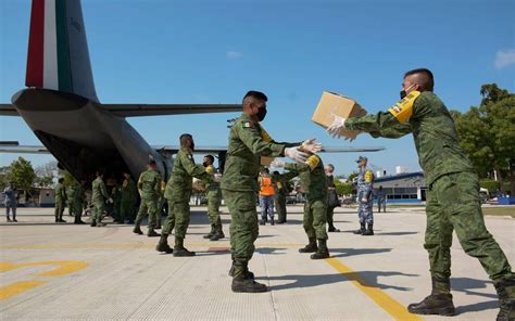 México envía a Chile aviones de la Sedena con 20 toneladas de víveres