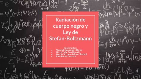 E Radiaci N De Cuerpo Negro Y Ley De Stefan Boltzmann Pdf