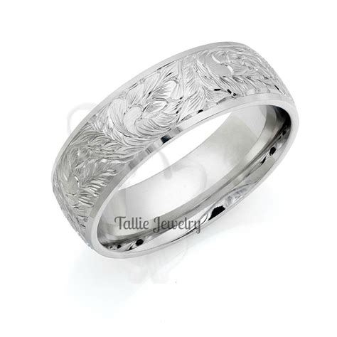 Platinum Bands Engraved