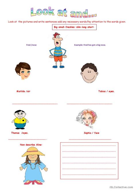 Look And Picture Description English Esl Worksheets Pdf And Doc