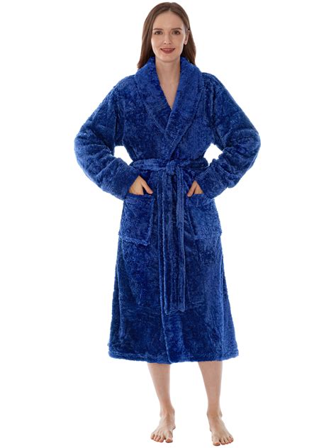 Pavilia Premium Womens Plush Soft Robe Fluffy Warm Fleece Sherpa