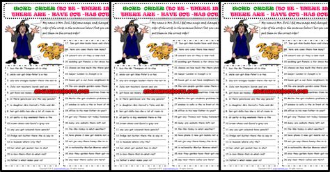 Word Order English Esl Worksheets For Distance Learning And Physical Classrooms Word Order All