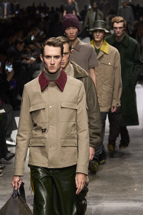 Fendi Fall Menswear Fashion Show Review The Impression