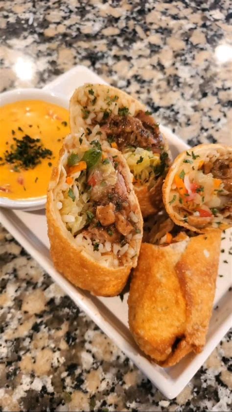 Oxtail Egg Rolls