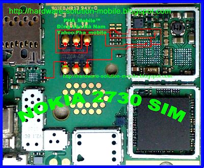 Nokia 2370 Insert Sim IC Solution Jumper Problem Ways