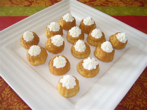 Minis savarins à la crème de boursin Recette Ptitchef