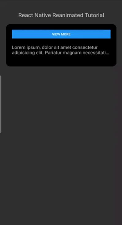 Using React Native Reanimated For Seamless Ui Transitions ~ Developers And Programing