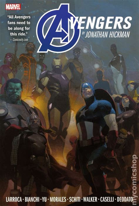 Avengers Omnibus Hc Marvel By Jonathan Hickman Nd Edition Comic