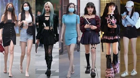 Chinese Girls Street Fashion Hottest Chinese Girls Street Fashion Style 抖音china Tiktok Ep 772