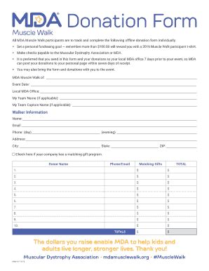 Mda Form Fill Online Printable Fillable Blank Pdffiller