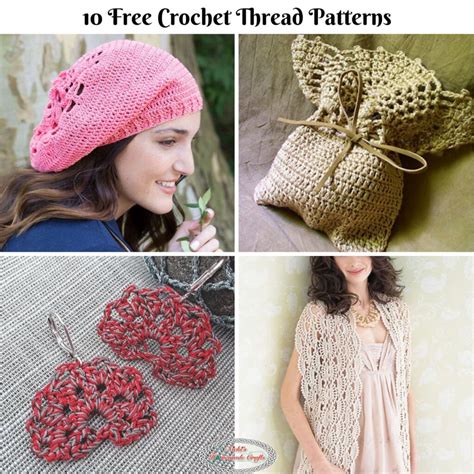 Stunning Free Crochet Thread Patterns Nicki S Homemade Crafts