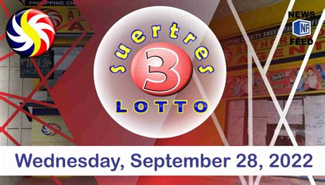 Swertres Result Wednesday September Official Pcso Lotto