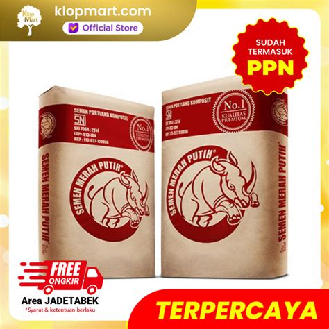 Jual Semen Merah Putih 40Kg Per DO 225Sak