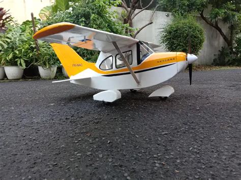 Cartoon Cessna 182 Rc Plane