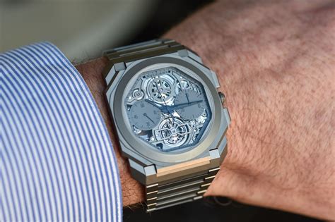 Hands On Bulgari Octo Finissimo Ultra Is Watchmaker S 8th Record Thin