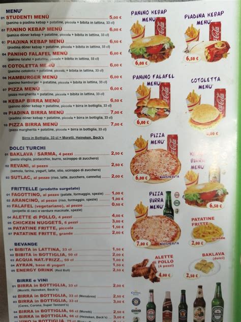 Menu At Istanbul Turkish Kebap Pizza Grill Pizzeria Lecco