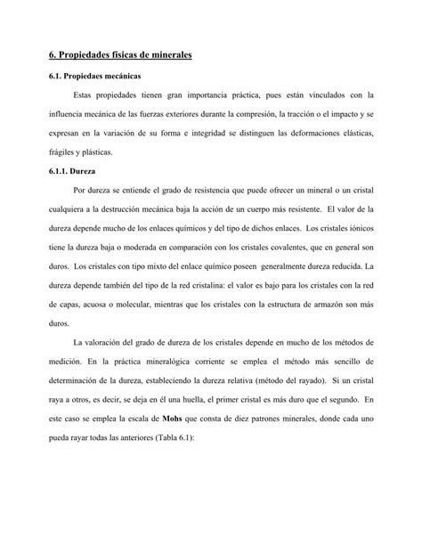 PDF 6 Propiedades físicas de minerales Mikhail PDF fileescala de