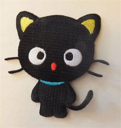 BLACK CAT PATCH Very Cute SEW ON IRON ON BN Embroidered EBay