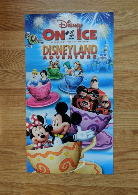 Disney On Ice Disneyland Poster On Mercari Disney On Ice Disney