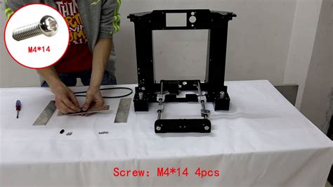 A6 Assembly 3d Printer Assemble Youtube