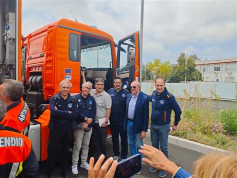 Delegazione Giapponese In Visita Alla Protezione Civile Siciliana Il