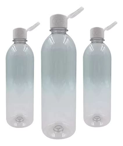 Botellas Plastico Boston Ml Tapa Flip Top Mayoreo X