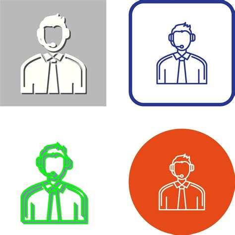 Customer Support Vector Icon 34573438 Vector Art At Vecteezy