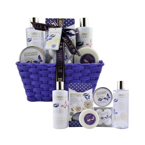 Coffret de bain au parfum délicat de lilas 9pcs