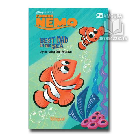 Jual Buku Cerita Anak Bilingual Disney Pixar Finding Nemo Best Dad In